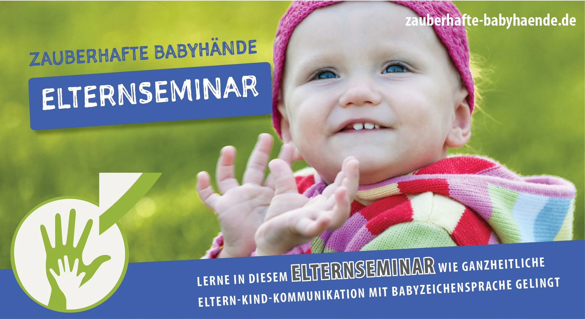 Seminarflyer von Zauberhafte Babyhände